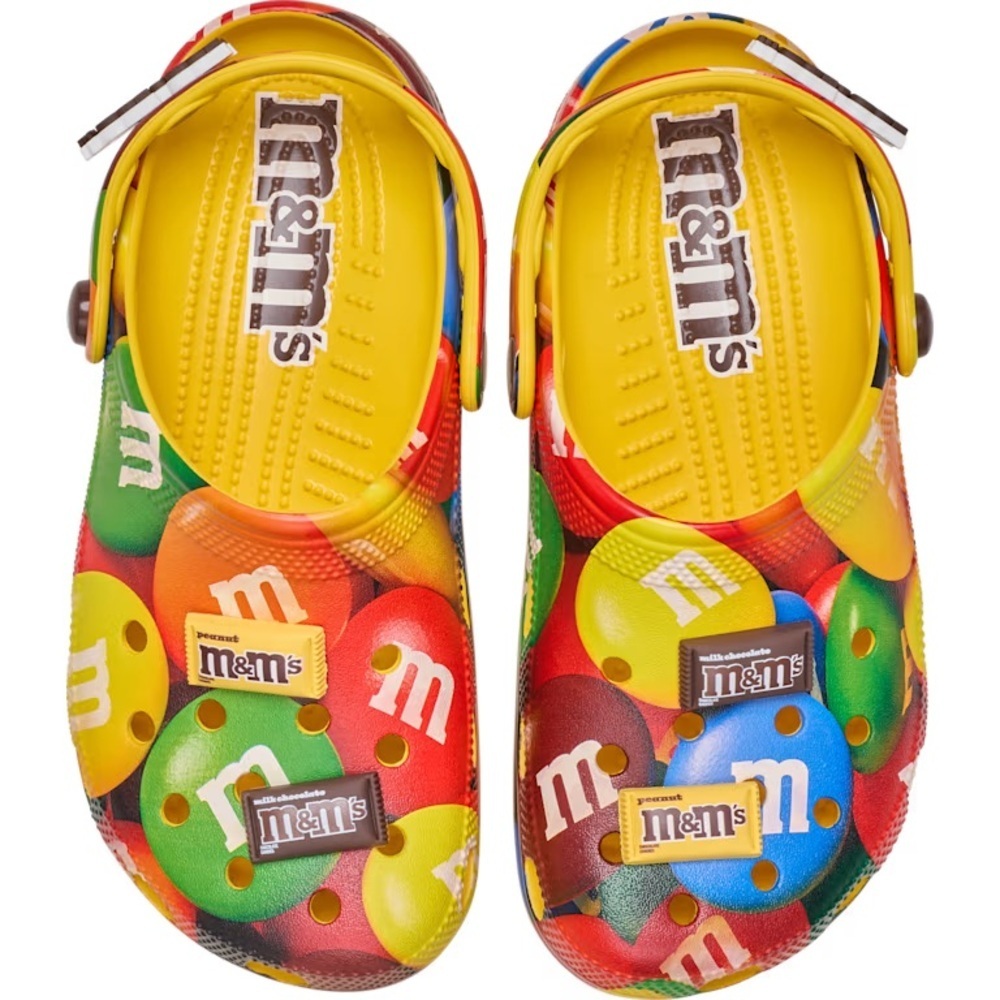 CROCS M&M'S x Crocs Classic Clog limited edition size 8 nwt - Picture 16 of 16